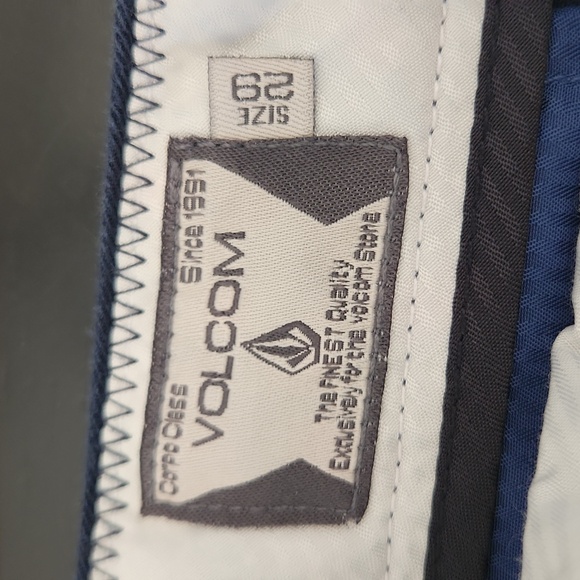 Volcom Mens Black Chino Shorts 29 - Picture 5 of 10